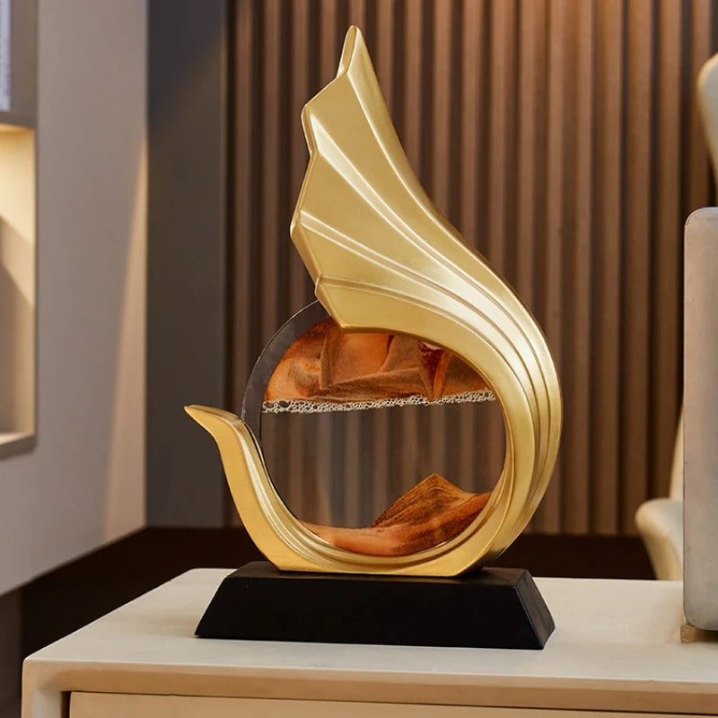 Escultura Onda Criativa - Verse