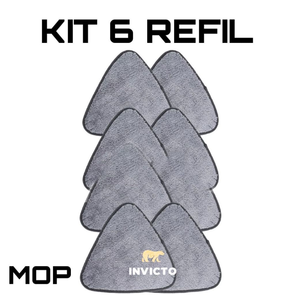 KIT com Refil para MOP Triangular Reutilizavel