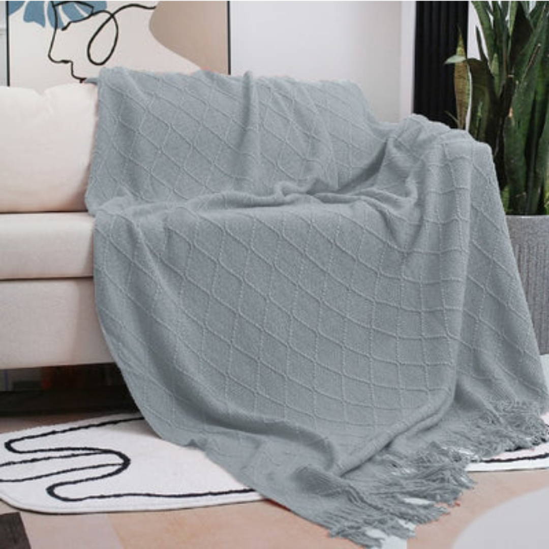 Manta Nórdica Premium para Sofá ou Cama - Verse