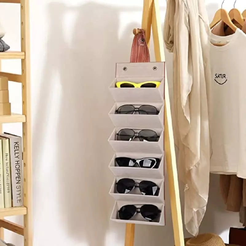 Porta Óculos e Organizador com 6 Divisórias - Verse