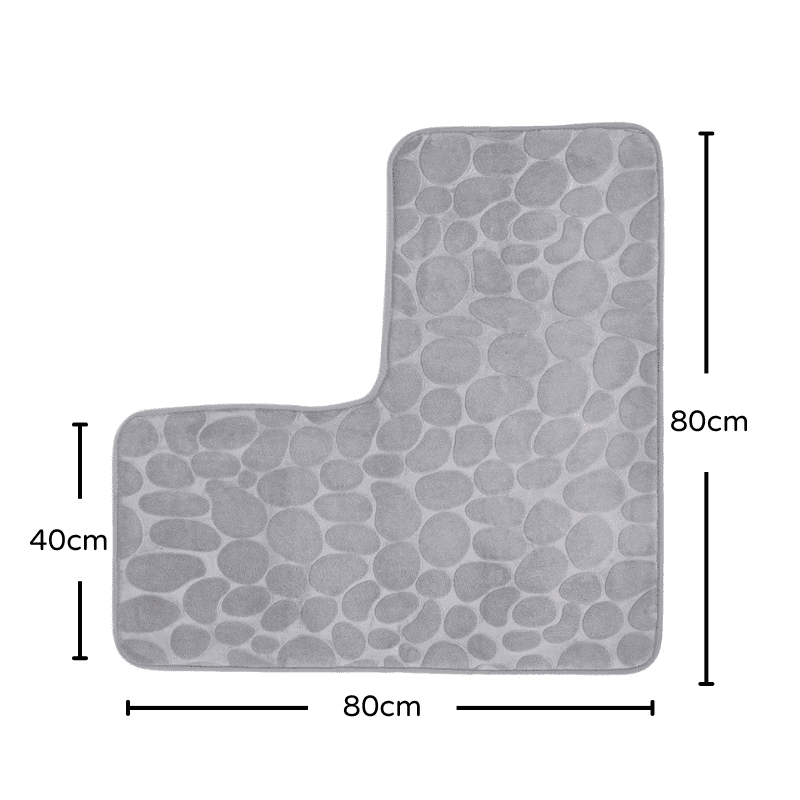 Tapete para Banheiro Antiderrapante Absorvente Canto - Verse