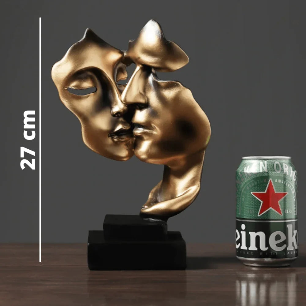 Escultura "O Beijo de Ouro" - Verse