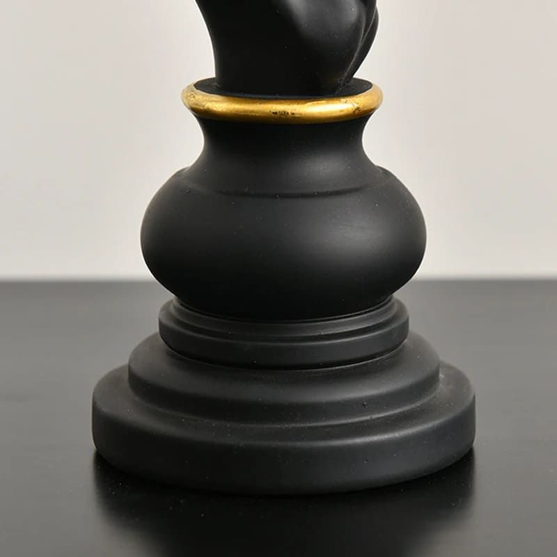 Escultura Peças de Xadrez 3 Peças - Verse