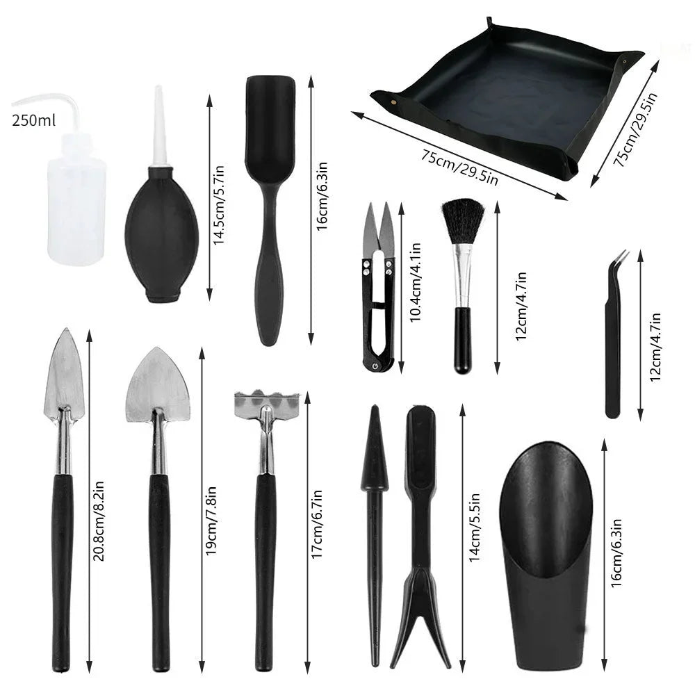 Kit de Ferramentas Completo para Jardinagem Verse 13 Peças