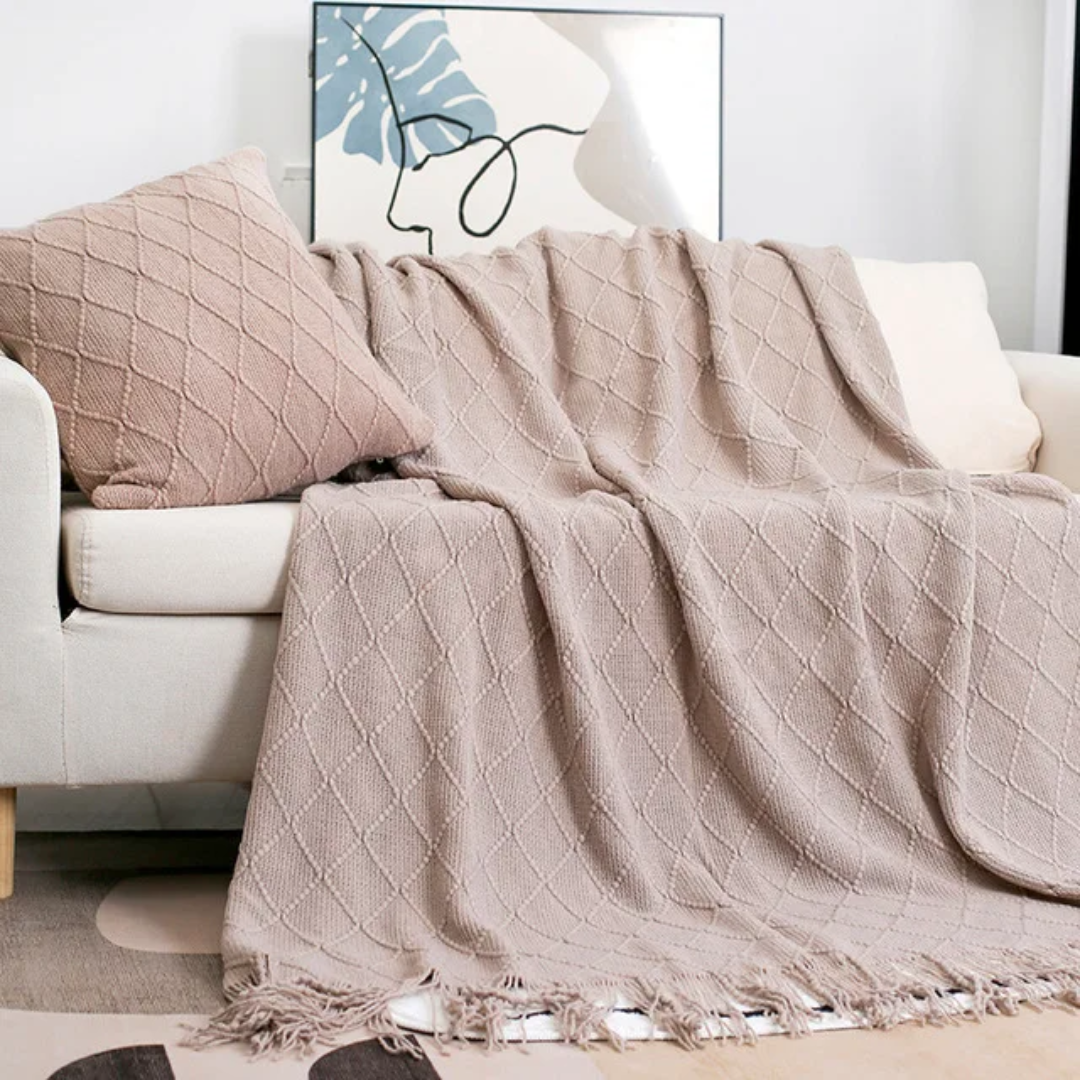 Manta Nórdica Premium para Sofá ou Cama - Verse
