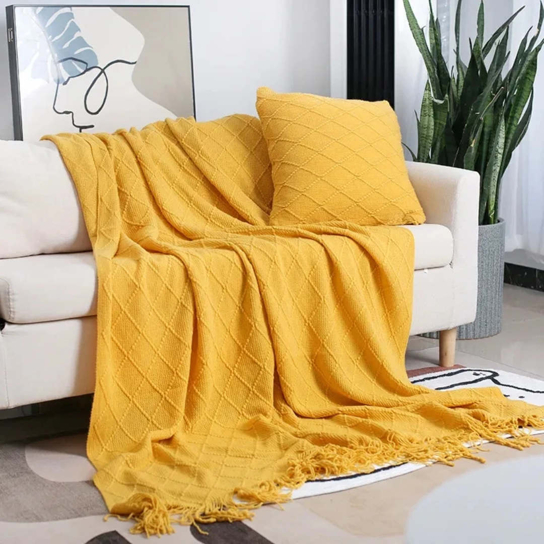 Manta Nórdica Premium para Sofá ou Cama - Verse