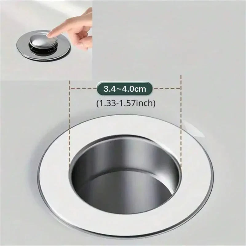 Filtro de Ralo Pop-Up Antientupimento - Verse