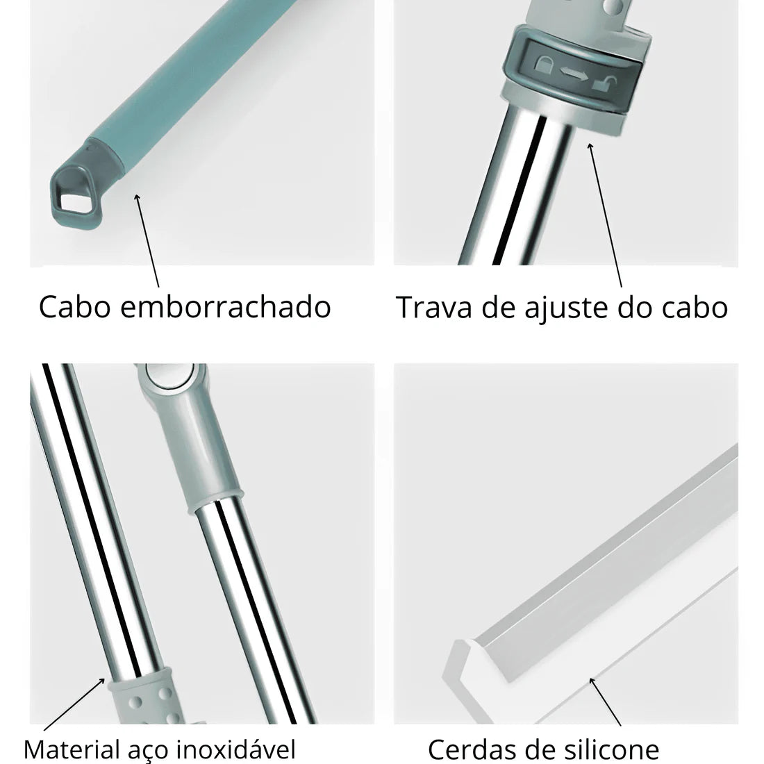 Rodo Mágico Multifuncional 2 em 1 SuperClean® - Verse