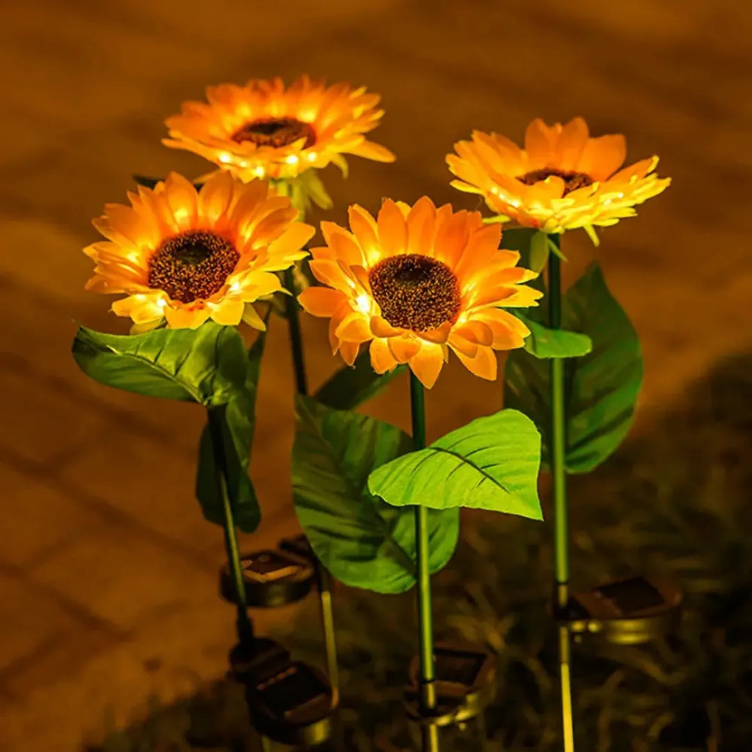LED Solar de Girassol para Jardim - Verse