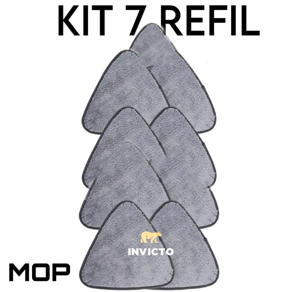 KIT com Refil para MOP Triangular Reutilizavel