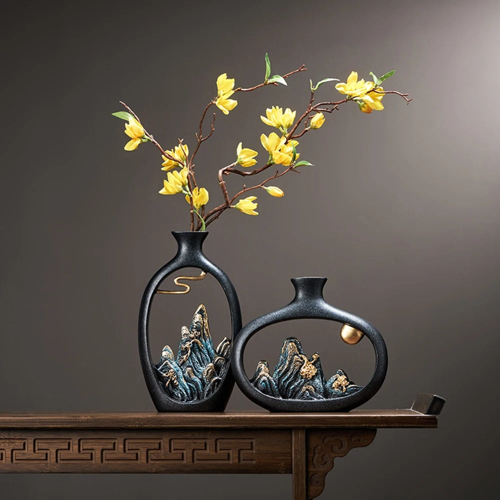 Vaso Decorativo em Resina - Verse