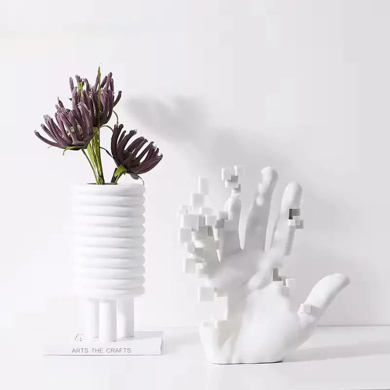Decoração de Sala Resina Estátua de Mão Artística - Verse