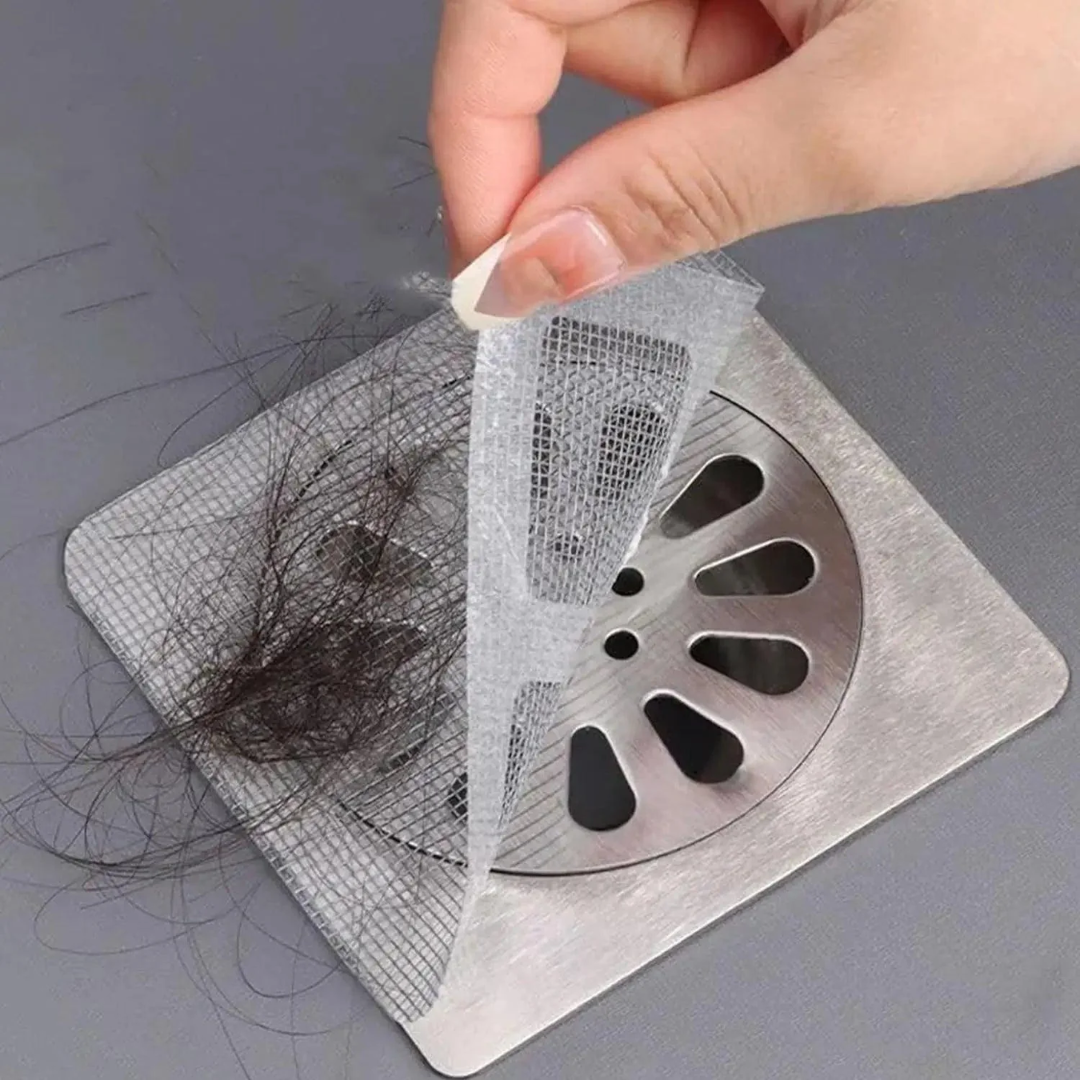 Kit 10 Peças Coletor de Cabelo Descartável para Ralos - Verse