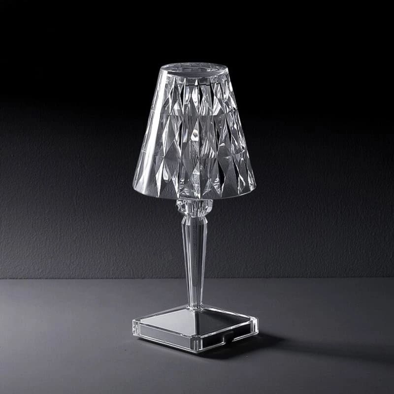 Luminária de Mesa LED Diamante USB 3 em 1 Sem Fio - Verse