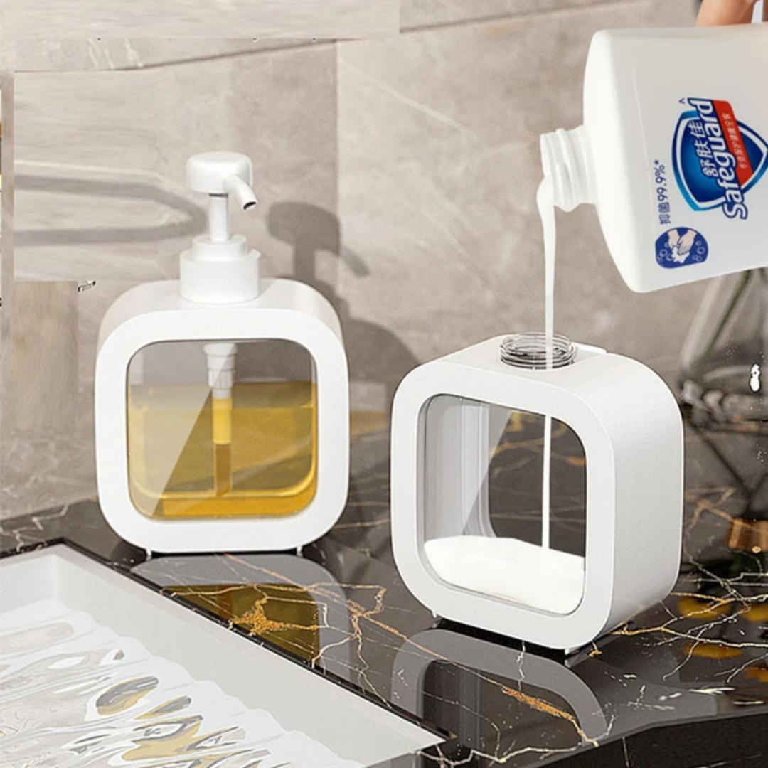 Dispenser Recarregável para Sabonete Líquido ou Detergente - Verse