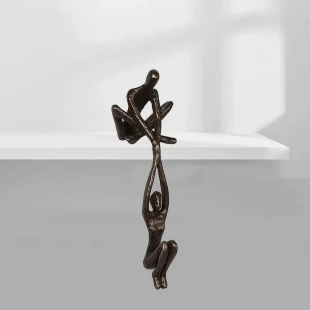 Escultura Homem e Mulher em Resina - Verse