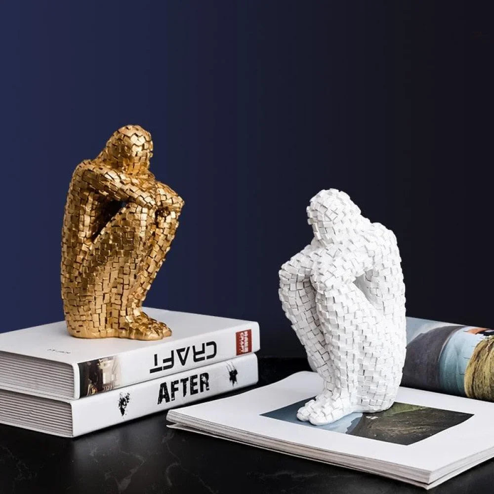 Escultura Homem Pensador - Verse