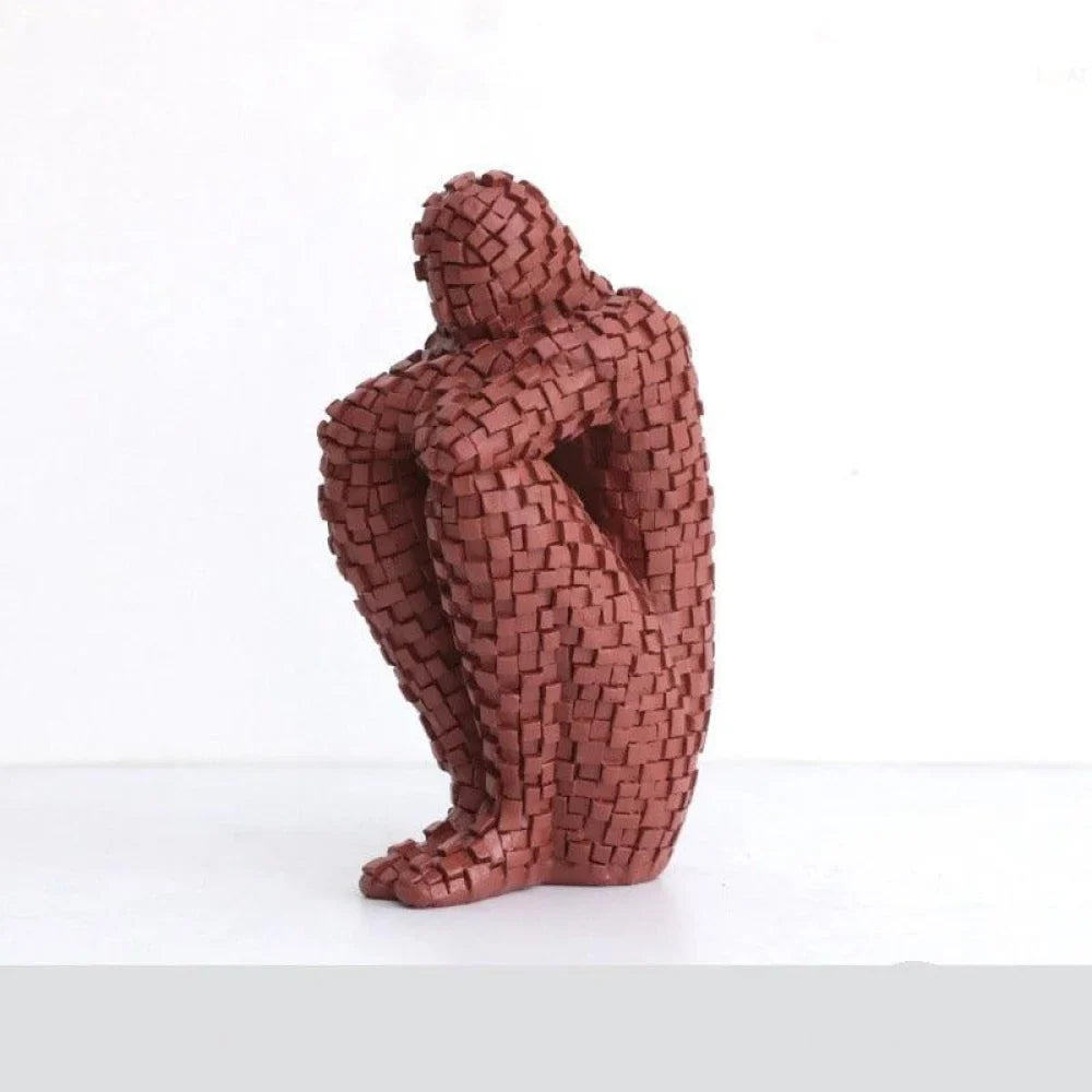 Escultura Homem Pensador - Verse