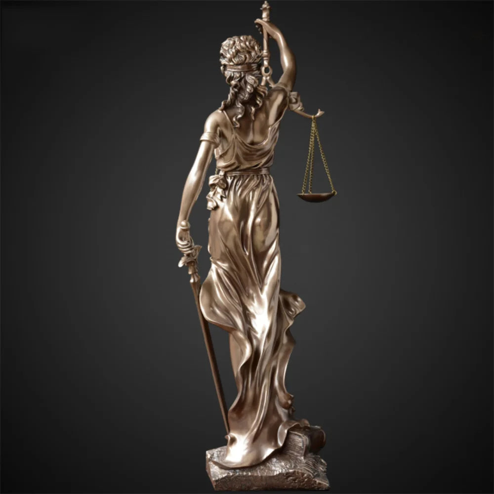Escultura Themis Deusa da Justiça - Verse