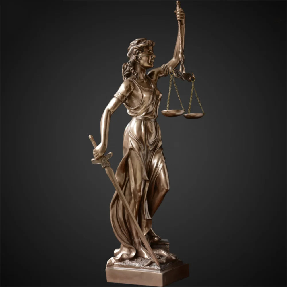 Escultura Themis Deusa da Justiça - Verse