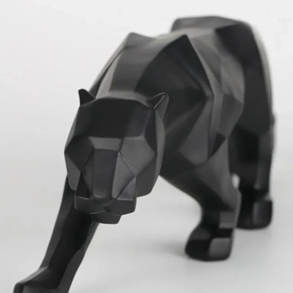 Estátua de Leopardo em Resina - Verse