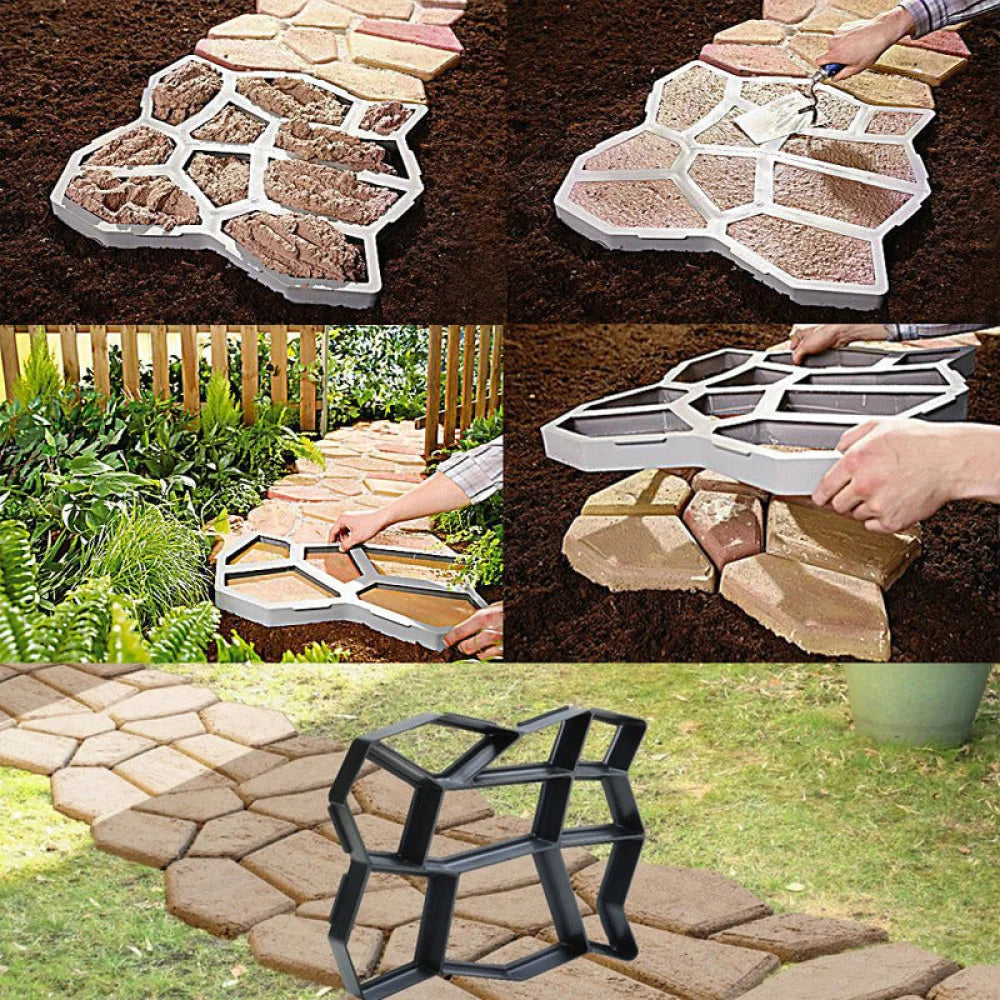Molde Forma de Piso para Decoração de Jardim - Verse