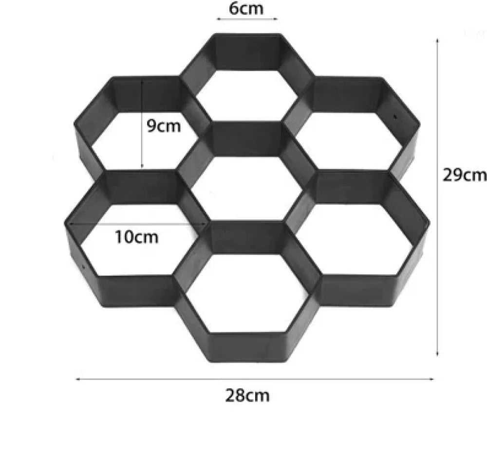 Molde Forma de Piso para Decoração de Jardim - Verse