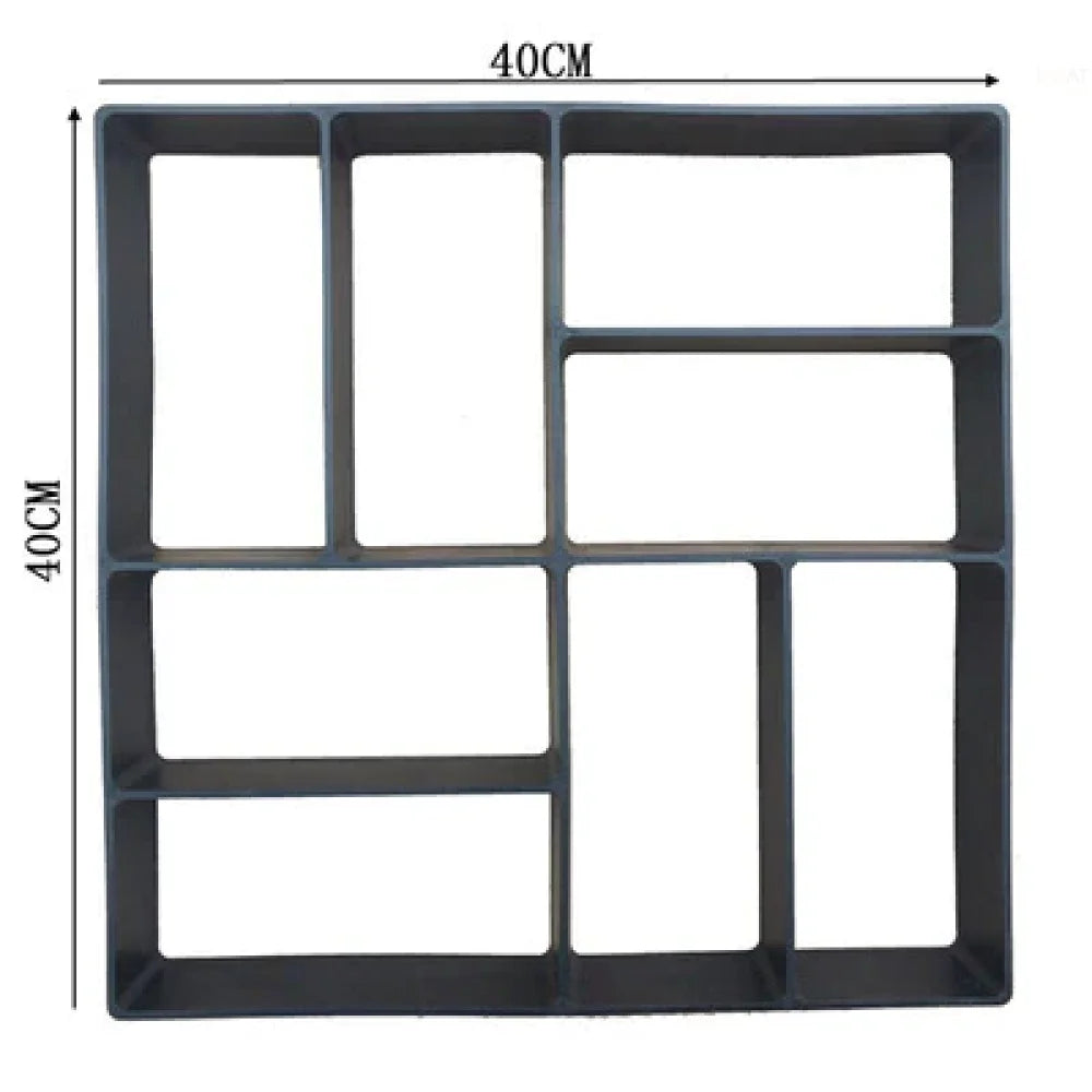 Molde Forma de Piso para Decoração de Jardim - Verse