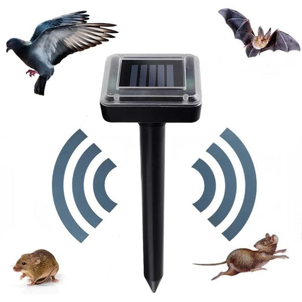 Repelente Solar Ultra Sônico Espanta Pragas 24 Horas - Verse