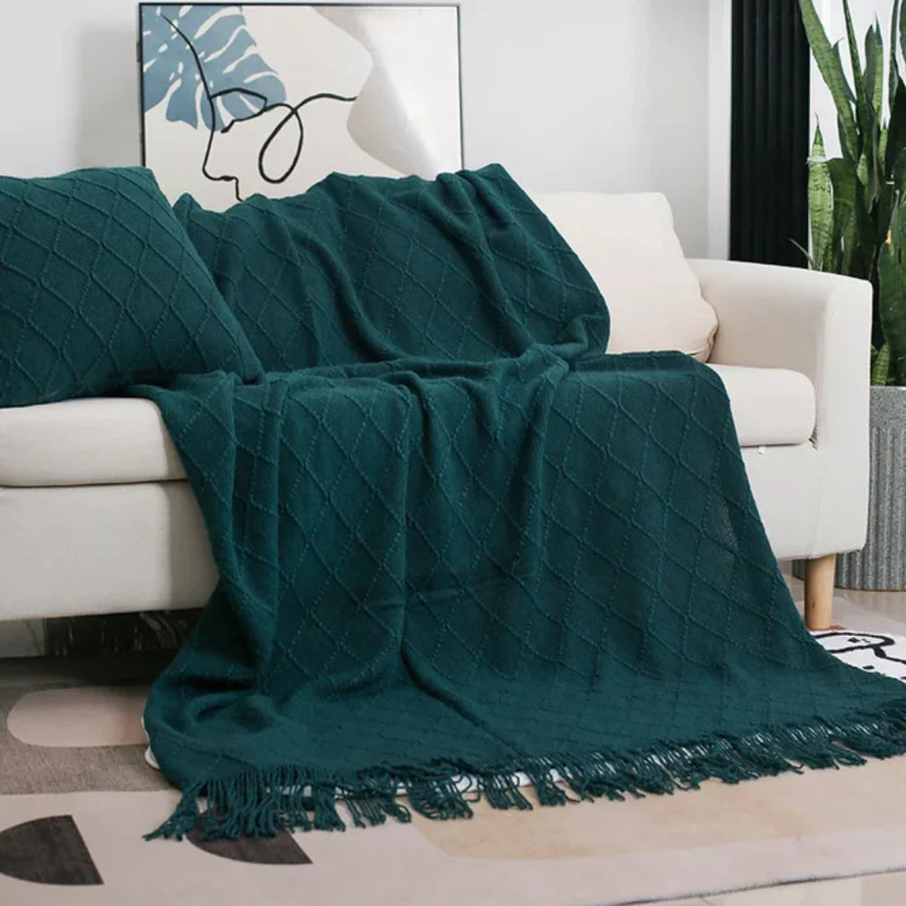 Manta Nórdica Premium para Sofá ou Cama - Verse